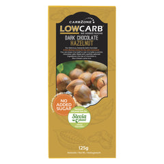 Low Carb® Mörk Choklad Hasselnöt - Utan Tillsatt Socker (125g)