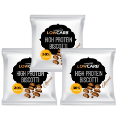 Low Carb® High Protein Biscotti - Almond | 3-pack (3x50g)