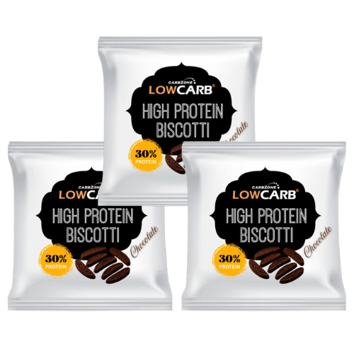 Low Carb® High Protein Biscotti - Chocolate| 3-pack (3x50g)