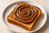 hazelnut spread on toast